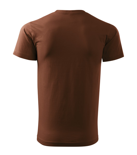 Tričko Pánské Malfini® Basic - Čokoládová / XS