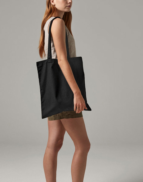 Recycled Cotton Tote - Black / ONE SIZE