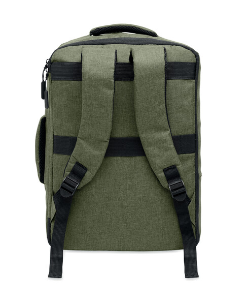 Tenký batoh na notebook Laugar - Armádní Zelená