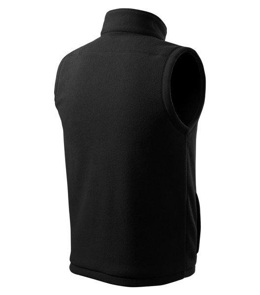 Fleece Vesta Unisex Rimeck® Next - Černá / XL