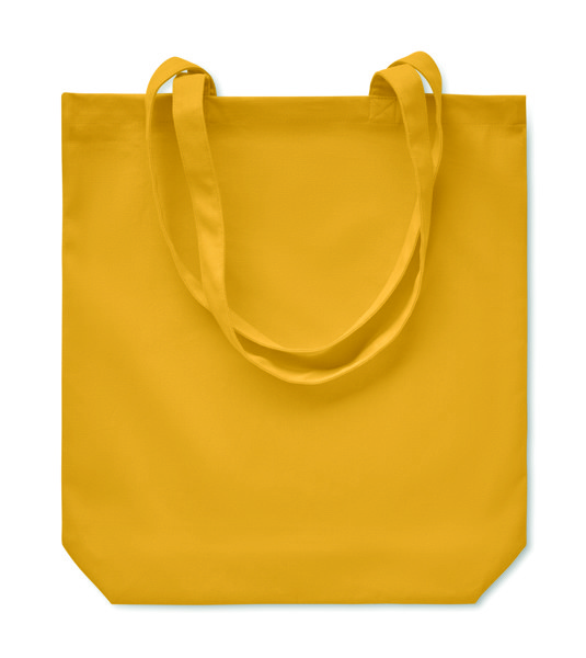 Sac shopping en toile 270 gr/m² Rassa Coloured - Ochre