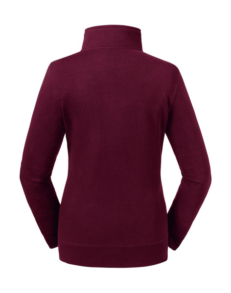 Ladies' Authentic Sweat Jacket - White / S