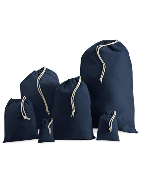 Cotton Stuff Bag - Black / 2XS
