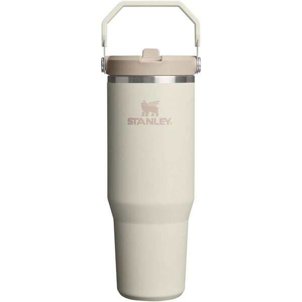 Stanley IceFlow™ 2.0 890 ml insulated stainless steel tumbler with flip straw - Cream
