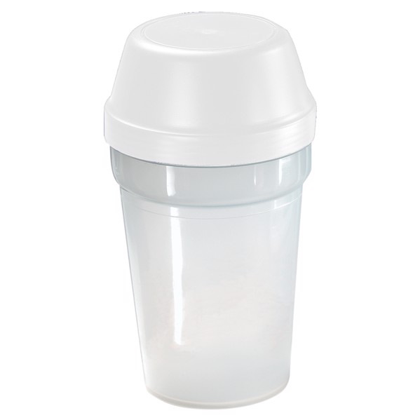 Shaker "Multi" 0,3 L - Transparent / Weiß