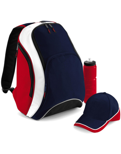 Teamwear Backpack - Black / Classic Red / White / ONE SIZE