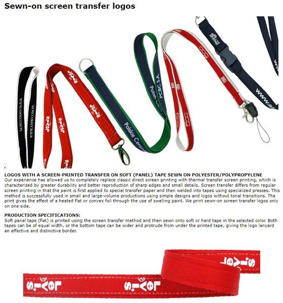 Lanyards - custom made