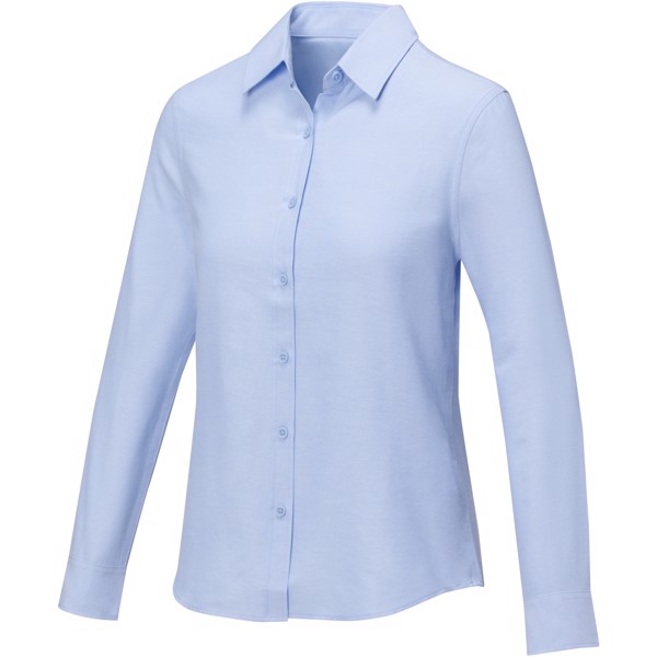 Pollux 130 g/m2 long sleeve women's shirt - Light Blue / 2XL