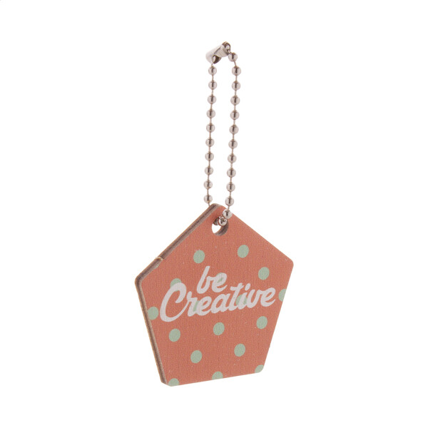 Porte-clés sur mesure CreaFob Wood