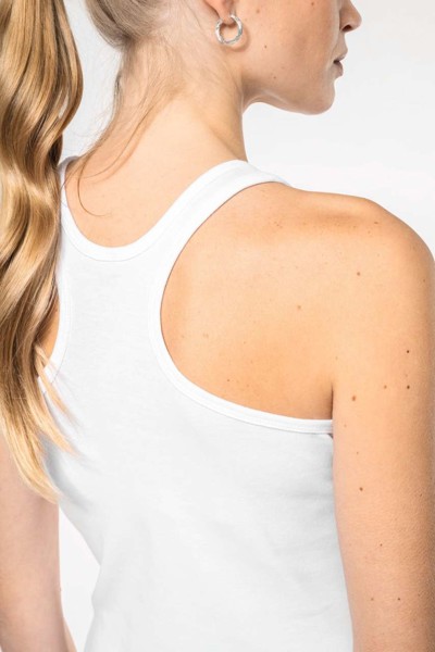 Angelina - Ladies' Vest - White / M