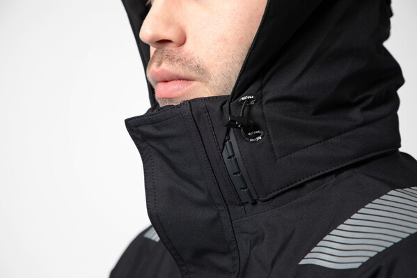 6446 PADDED JACKET  Yellow/black M