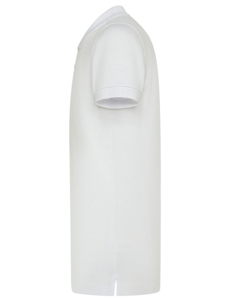 Ultrafit stretch polo - White / L