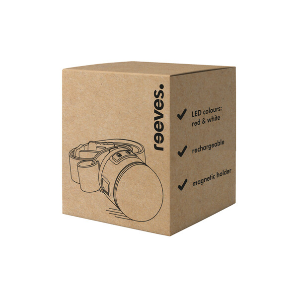 Lampe Frontale Multifonctionnelle Rechargeable CLERDON - gris