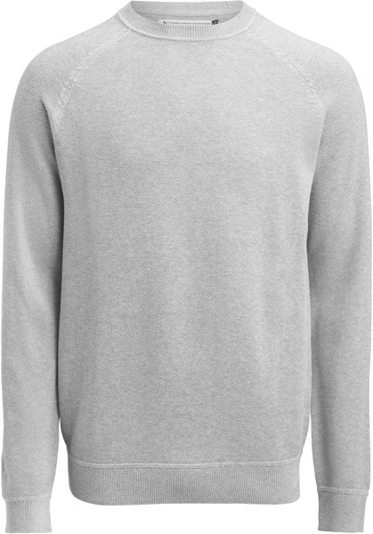 Men's Knitted Pullover "Casual" James Harvest | Ashland Casual Sweater - Grey Melange / S