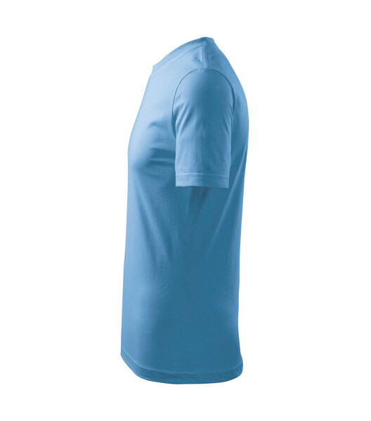 Tričko Dětské Malfini® Basic - Azurově Modrá / 110 cm/4 roky