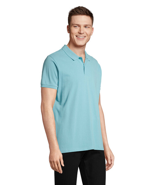 PLANET MEN Polo 170g - Pool BlueL