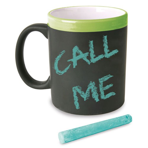 CERAMIC BOARD MUG "TIZAL" - Pistachio