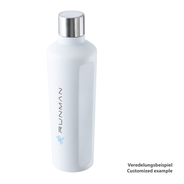 Thermo Drinking Bottle STEELONE - white