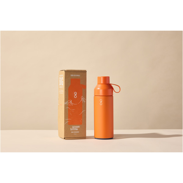 Ocean Bottle 500 ml vacuum insulated water bottle - Sun Orange