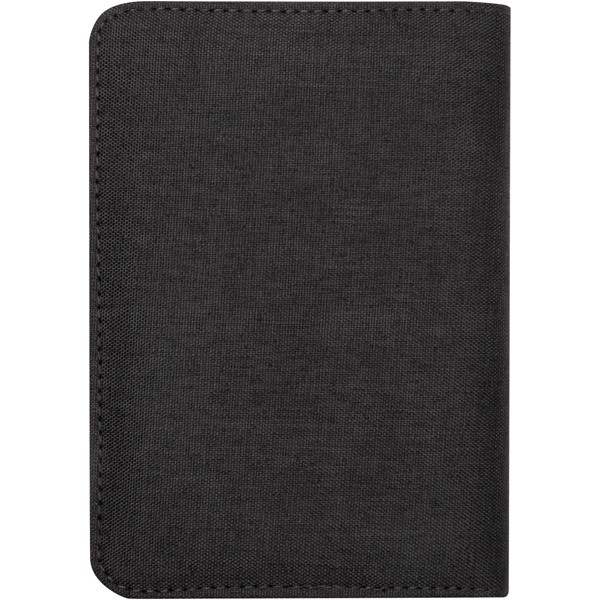 Ross GRS RPET RFID passport holder - Heather Charcoal