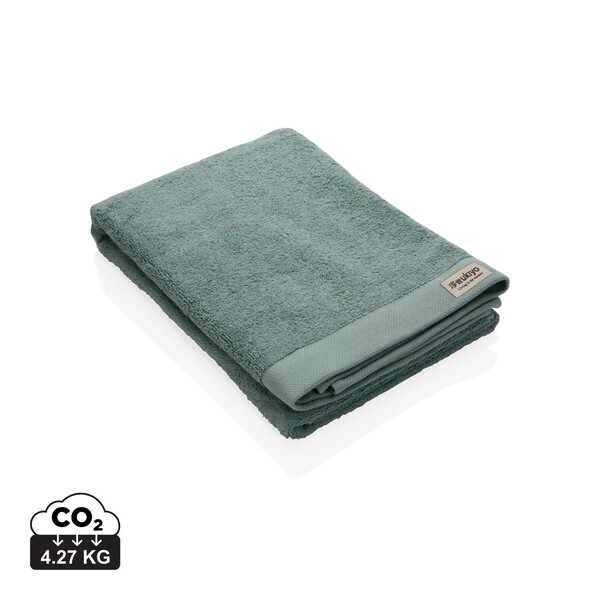 Ukiyo Sakura bath towel 70x140cm, 500 gsm - Green