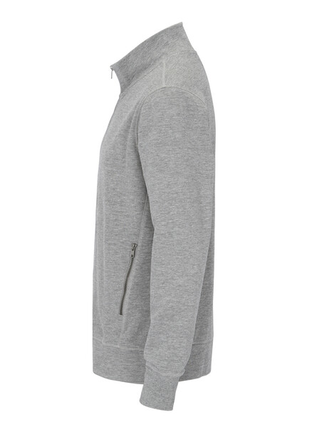 Cottover Gots F. Terry FZ Collar Man Grel mel 4XL