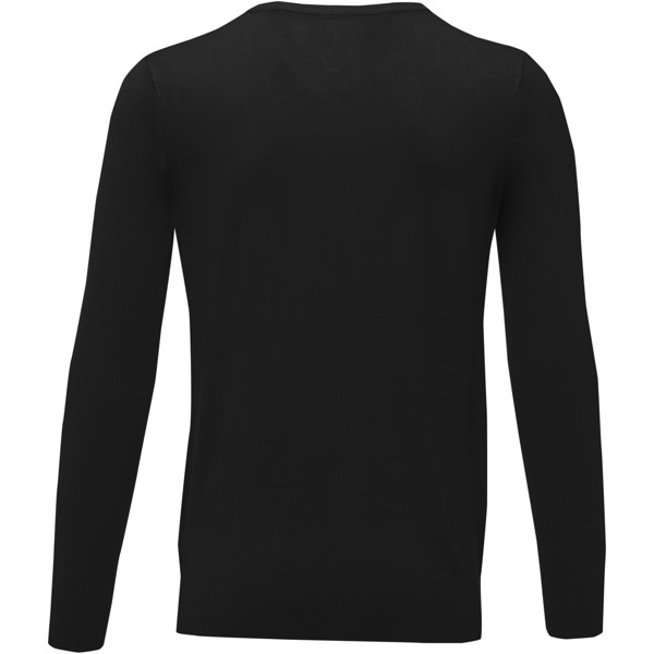 Stanton men's v-neck pullover - Solid Black / 2XL