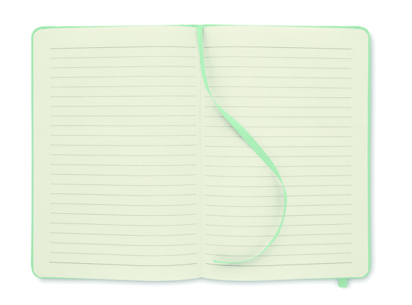 A5 RPET notebook 80 lined Note Rpet - Mint Green