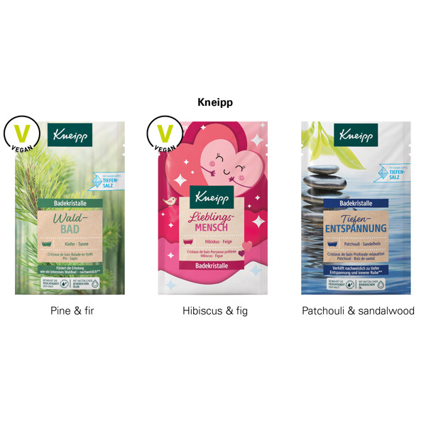 Promotion Case, Kneipp Badekristalle Lieblingsmensch