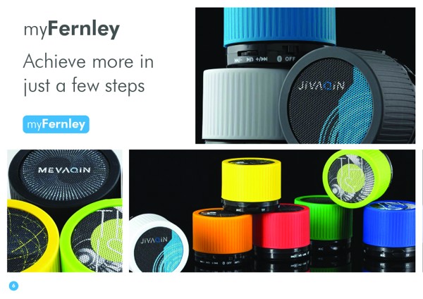 myFernley – Bluetooth® Speaker with CI Concept - custom made
