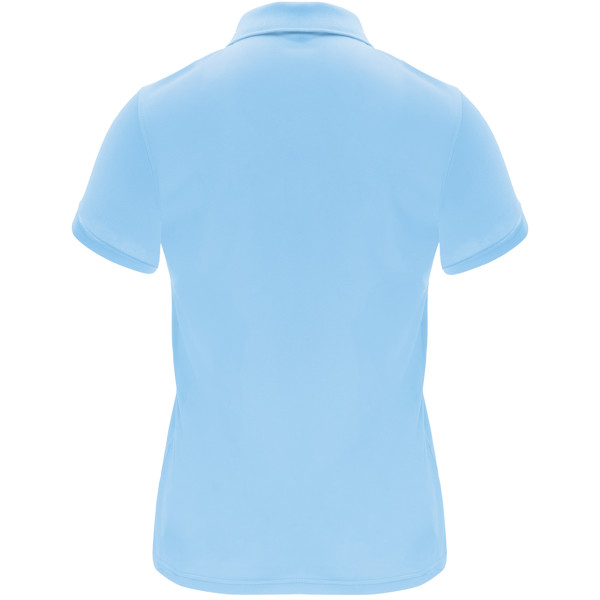 Polo sportiva a maniche corte da donna Monzha - Blu cielo / XL