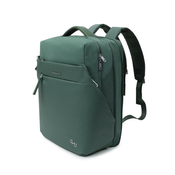 TABI | Rucsac de călătorie 15.6" + RFID - Hedgren - Duck Green