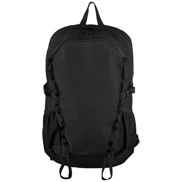 Sac Nordpack  à dos de sport en polyester recyclé - 28 L - Noir / Transfert de chaleur