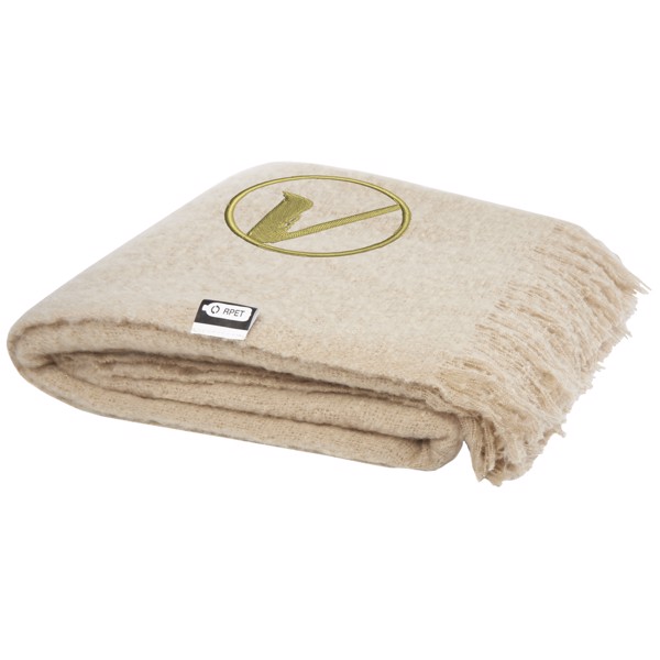 Ivy GRS certified RPET blanket - Beige