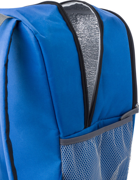 Mochila térmica de poliéster Nicholas - White