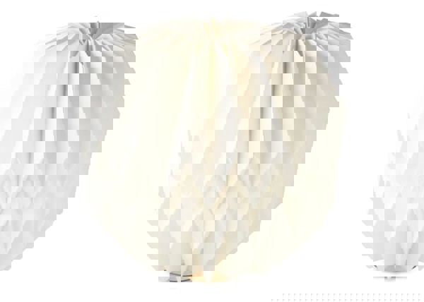 Coollux foldable Origami-inspired paper LED lamp Luna 25cm - Nature