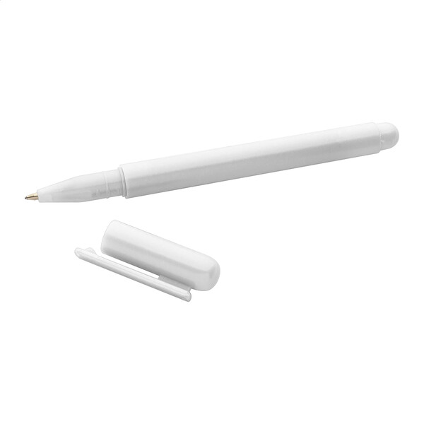 Rabs Glinkap Gel Pen from Recycled ABS - White