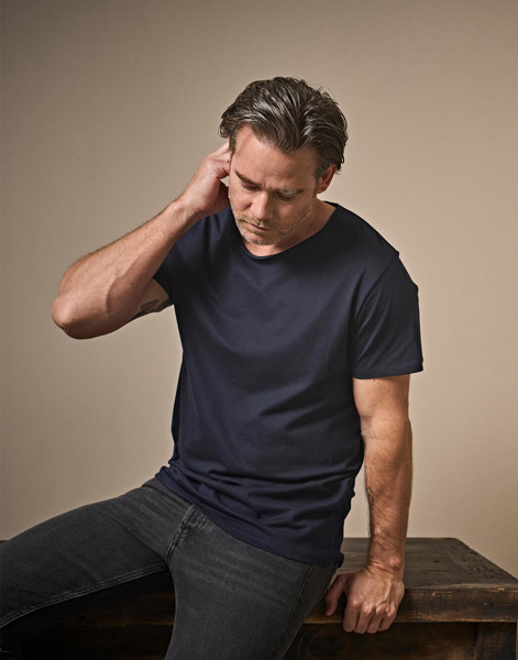Raw Edge Tee - White / L