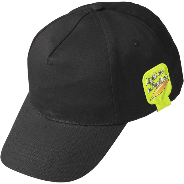 Íman refletor de PVC quadrado RFX™ - Amarelo neón