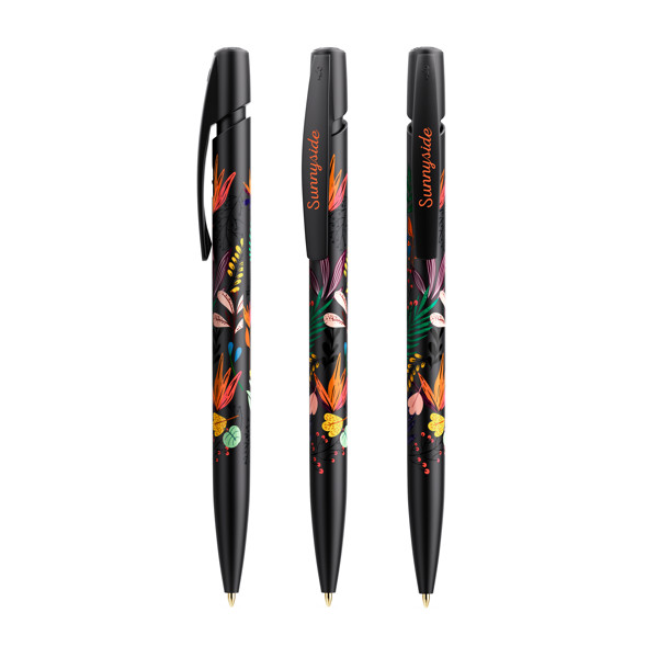 Stylo-bille BIC® Media Clic - Noir