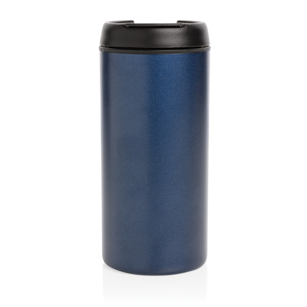 Mug Metro en acier inoxydable recyclé RCS - Bleu