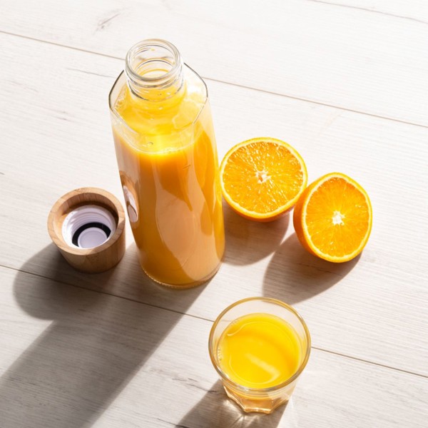 ANAMUDI Trinkflasche aus Glas