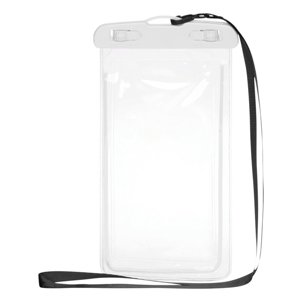 Telefon-Tasche Diver - Transparent / Weiß