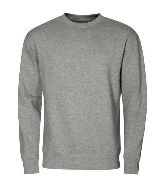 Mikina Unisex Malfini® Crew - Tmavě Šedý Melír / 2XL