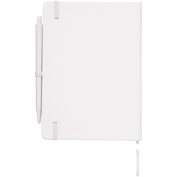 Prime medium size notebook with pen - White