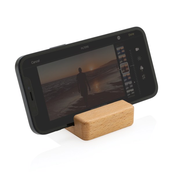 Xd Collection phone stand bamboo, 79x59 mm