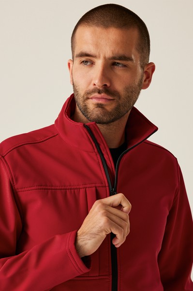 Men's Octagon Ii Printable 3 Layer Membrane Softshell - White / Light Steel / S