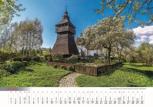 Nástenný Kalendár Slovensko V Obrazoch 2027