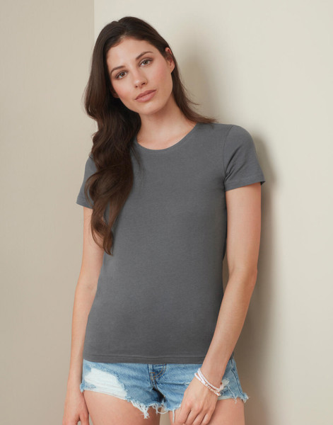 Classic-T Organic Fitted Women - Real Grey / L