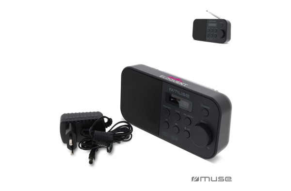 Muse M-109 prenosni radio DAB+, vhod za slušalke